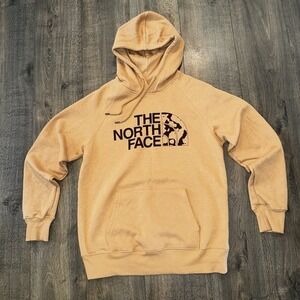 The North Face Women's Hoodie Medium pullover long sleeve Almond Performance